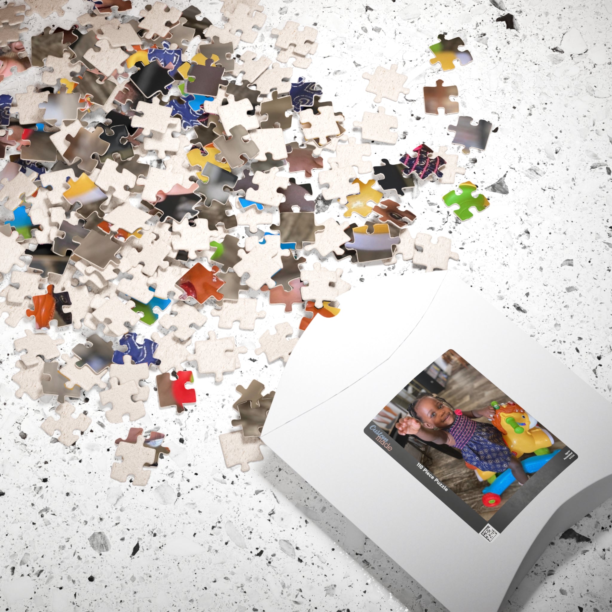 Personalized Photo Puzzle – Custom 110/252/520/1014-Piece Jigsaw (Add Your Image)