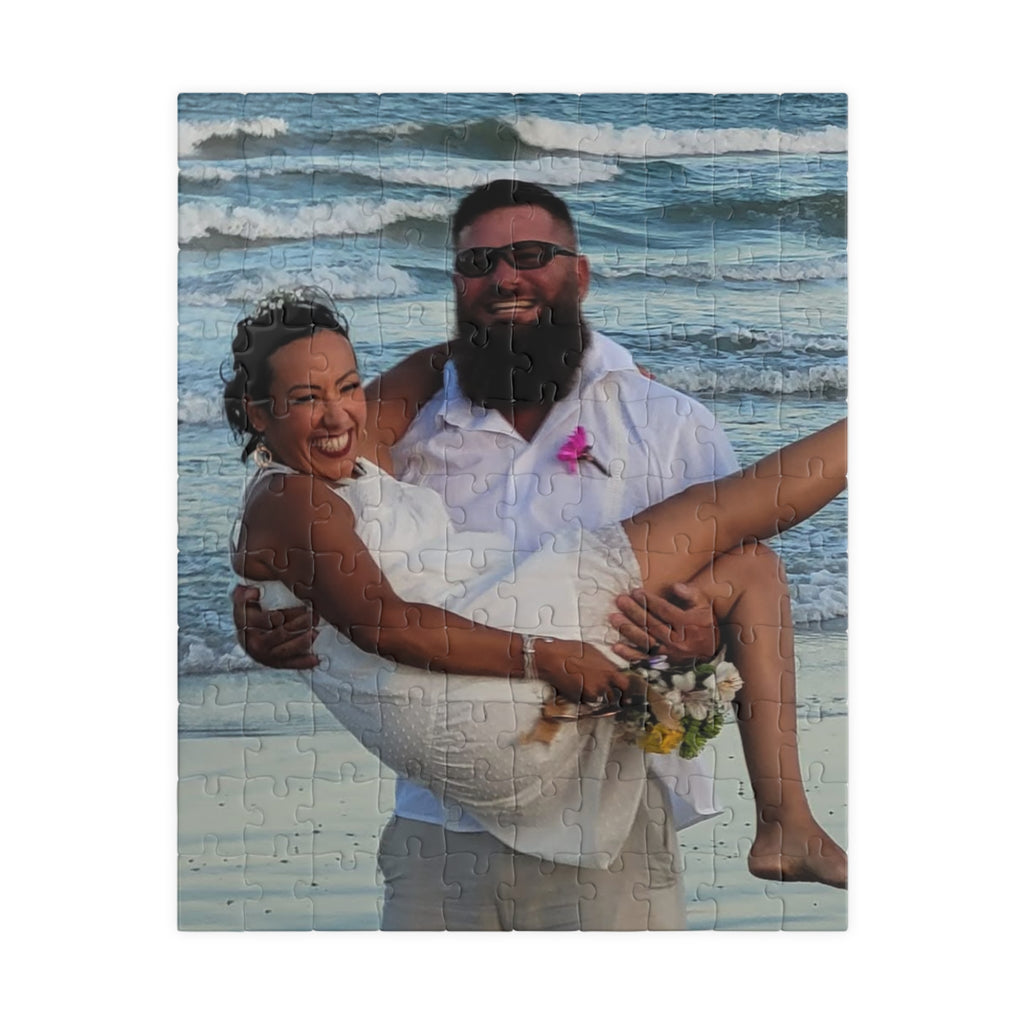 Custom Photo Puzzle — Personalized Wedding & Couple Jigsaw (110–1014 Pieces)