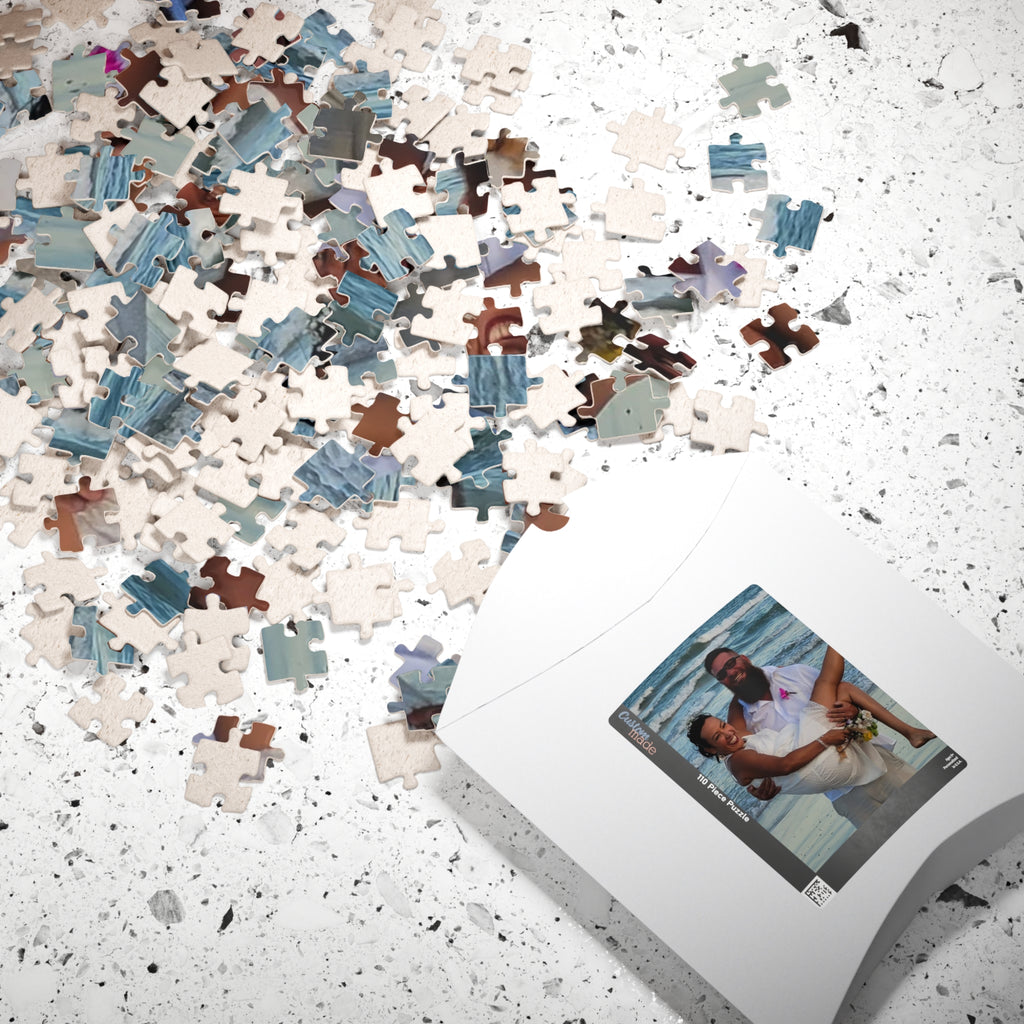 Custom Photo Puzzle — Personalized Wedding & Couple Jigsaw (110–1014 Pieces)