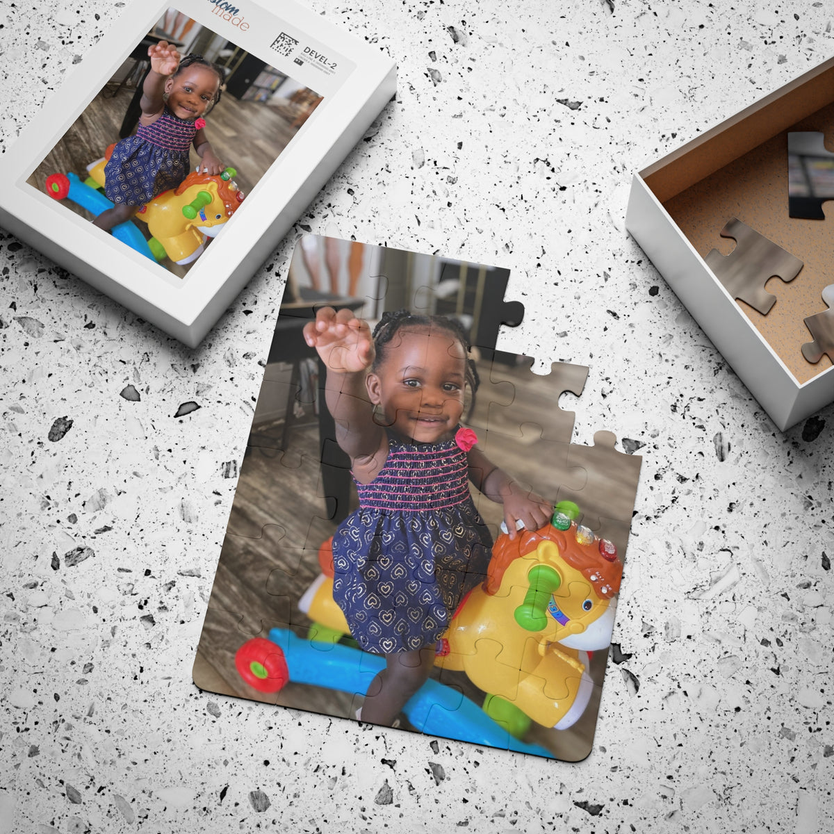 Personalized Kids 30-Piece Photo Puzzle — Custom Toddler Keepsake